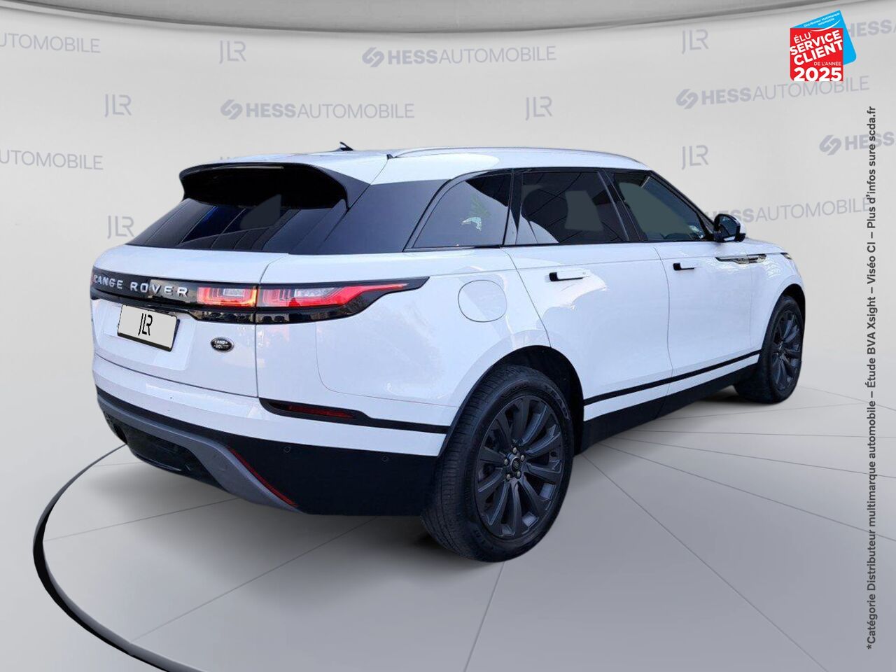Véhicule d'occasion LAND-ROVER RANGE ROVER VELAR 2.0 P400E 404CH PHEV S AWD BVA AM23 SIEGES CHAUF/CUIR GPS CAMERA HUD MERIDIAN chez Land Rover Strasbourg