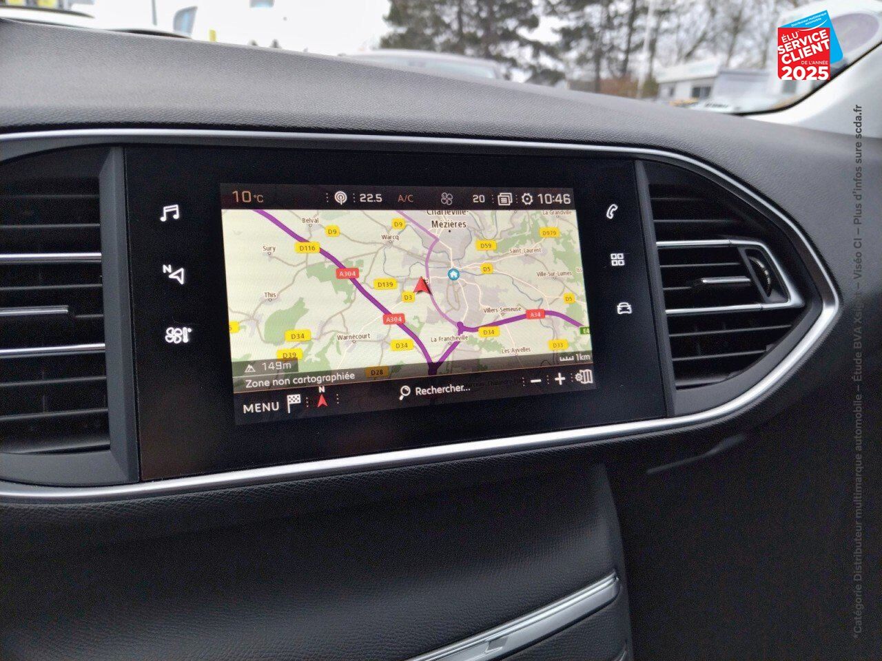 Véhicule d'occasion PEUGEOT 308 1.2 PURETECH 110CH SS STYLE 6CV chez Hyundai Reims