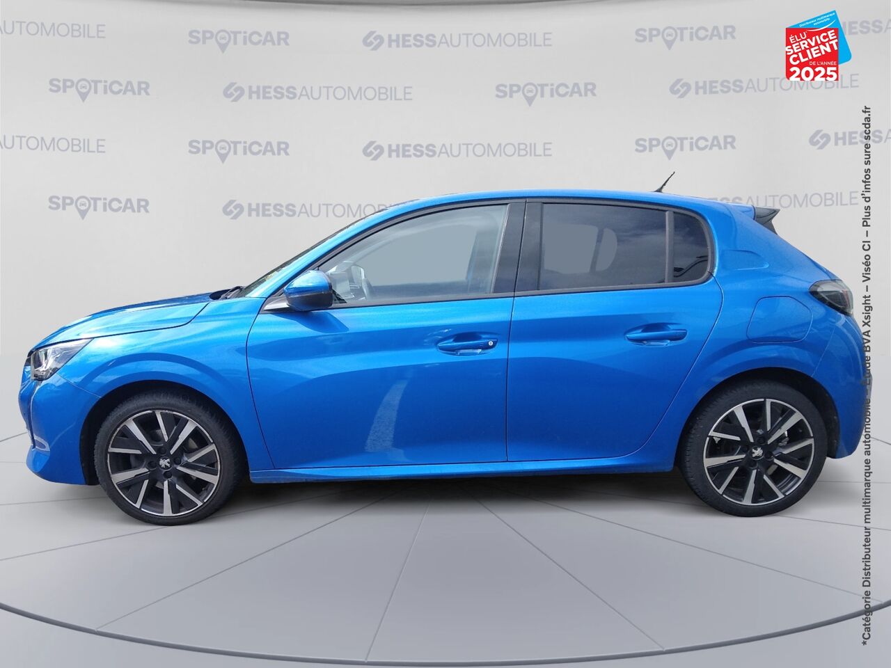Véhicule d'occasion PEUGEOT 208 1.2 PURETECH 100CH S/S ALLURE GPS CAMERA chez Renault Colmar