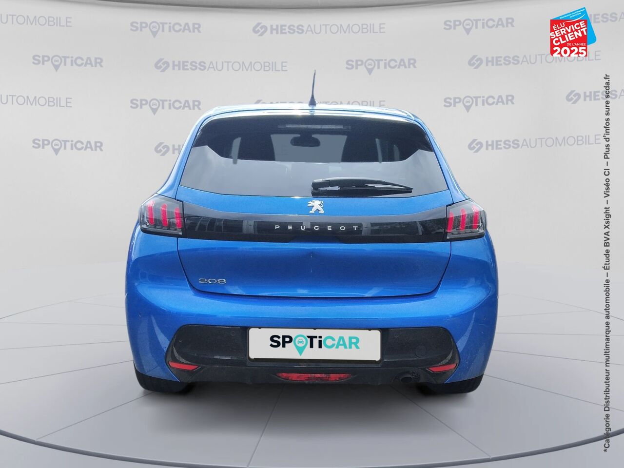Véhicule d'occasion PEUGEOT 208 1.2 PURETECH 100CH S/S ALLURE GPS CAMERA chez Renault Colmar