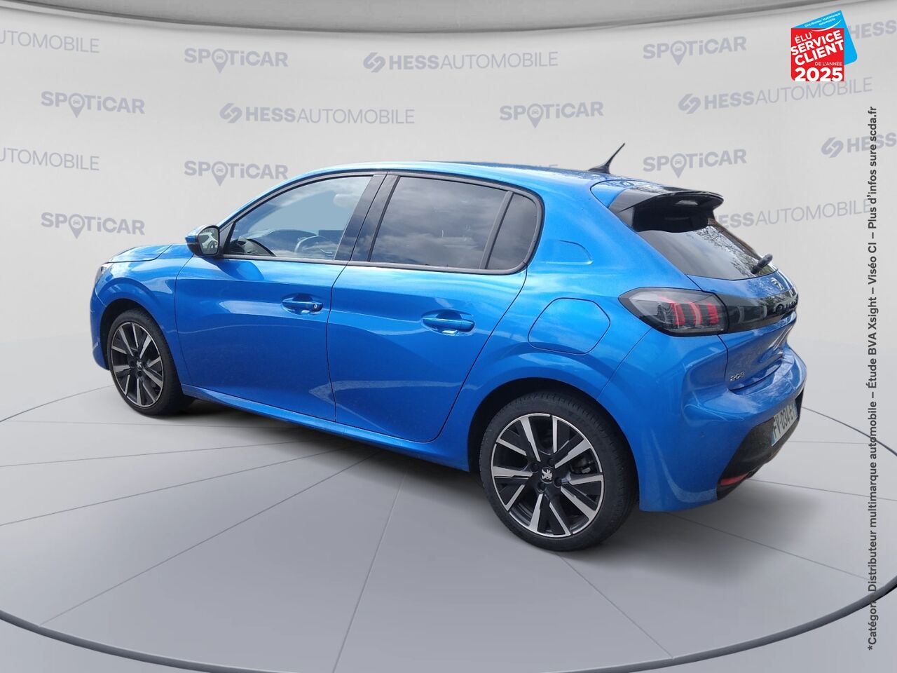 Véhicule d'occasion PEUGEOT 208 1.2 PURETECH 100CH S/S ALLURE GPS CAMERA chez Renault Colmar