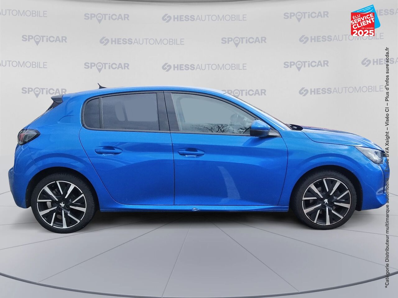 Véhicule d'occasion PEUGEOT 208 1.2 PURETECH 100CH S/S ALLURE GPS CAMERA chez Renault Colmar