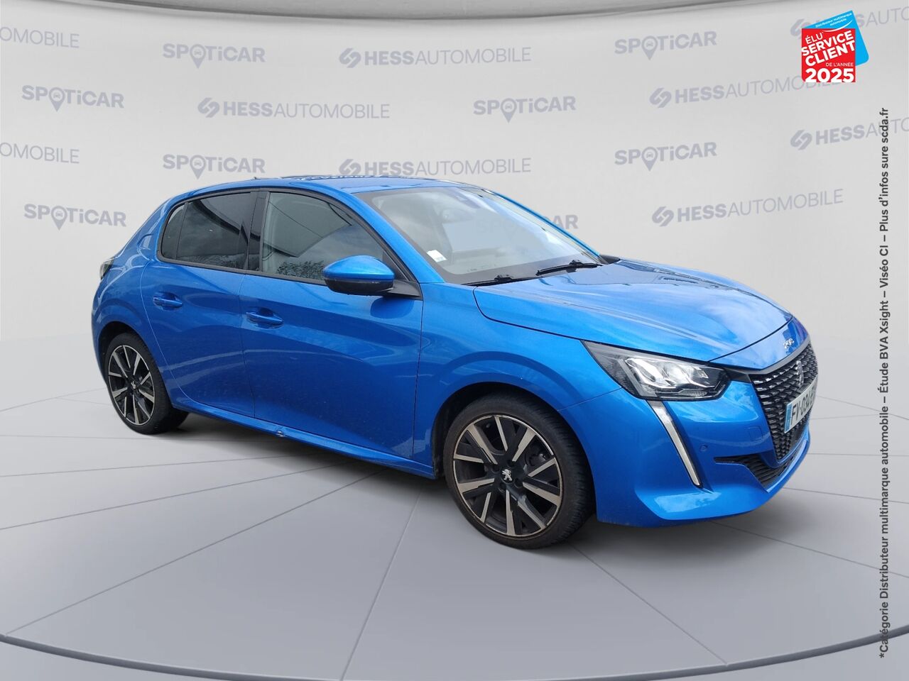 Véhicule d'occasion PEUGEOT 208 1.2 PURETECH 100CH S/S ALLURE GPS CAMERA chez Renault Colmar