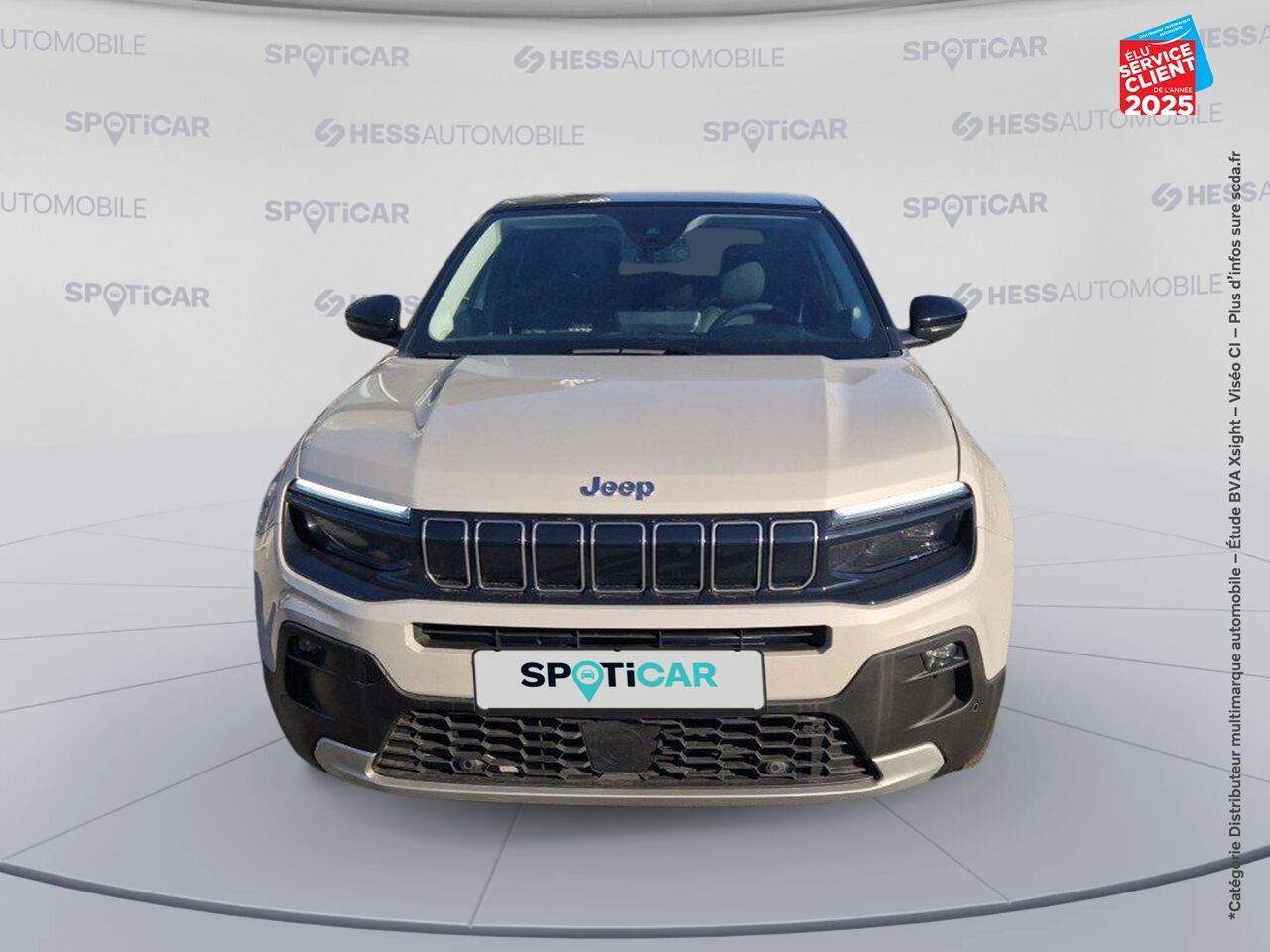 Véhicule d'occasion JEEP AVENGER ELECTRIQUE 156CH 115KW SUMMIT chez Nissan Belfort