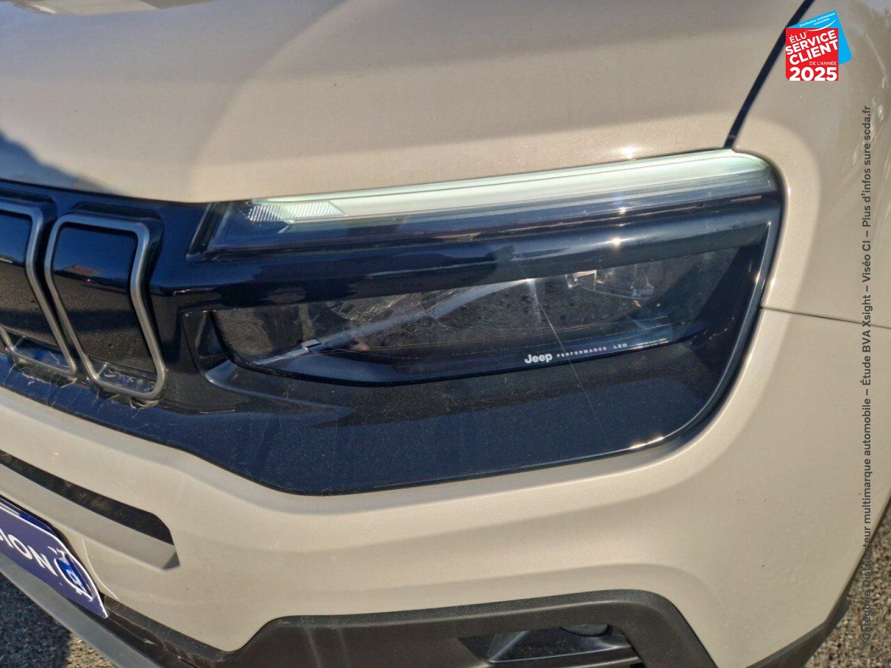 Véhicule d'occasion JEEP AVENGER ELECTRIQUE 156CH 115KW SUMMIT chez Nissan Belfort