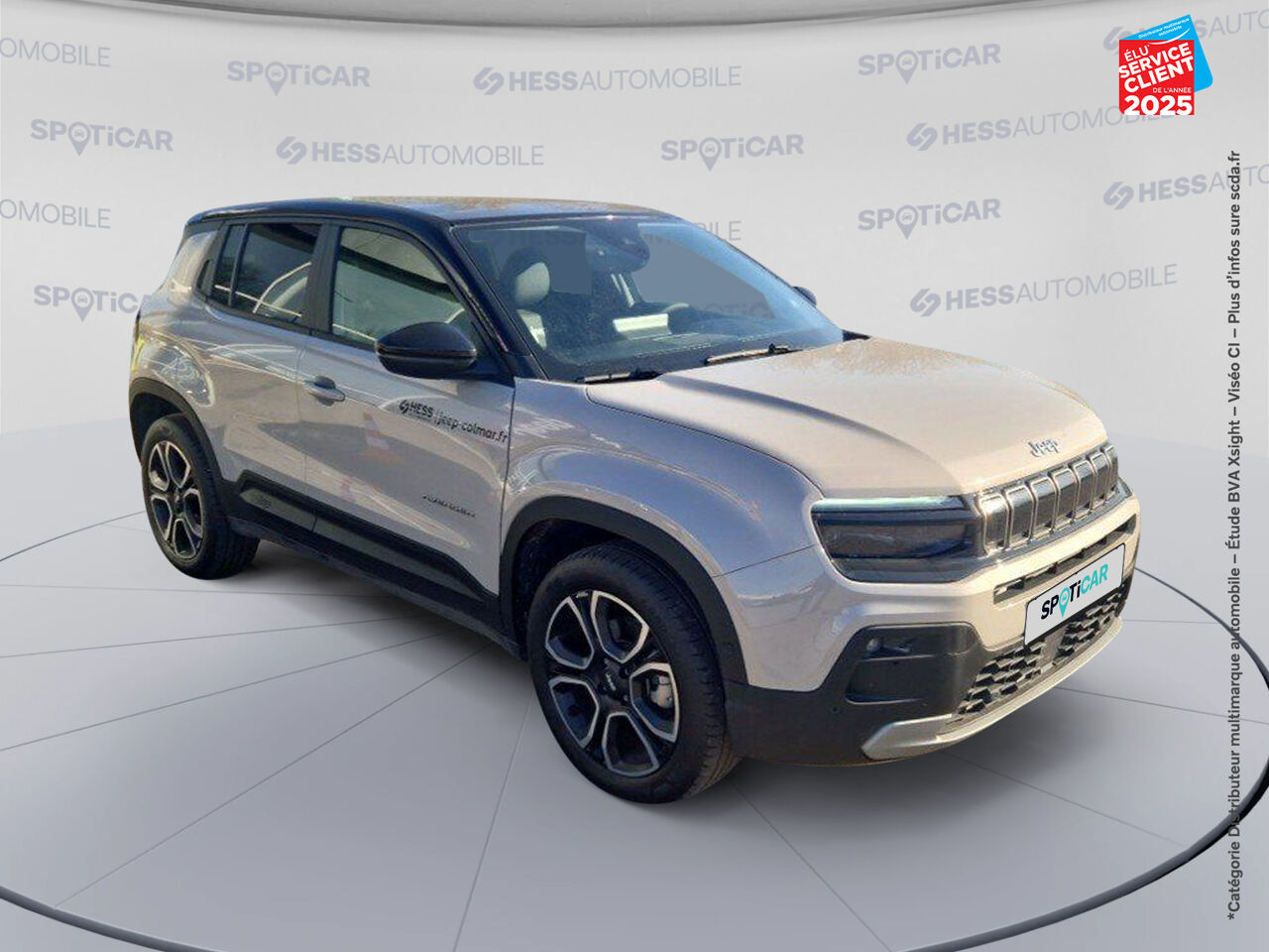 Véhicule d'occasion JEEP AVENGER ELECTRIQUE 156CH 115KW SUMMIT chez Nissan Belfort