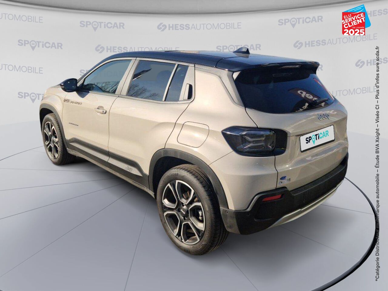 Véhicule d'occasion JEEP AVENGER ELECTRIQUE 156CH 115KW SUMMIT chez Nissan Belfort