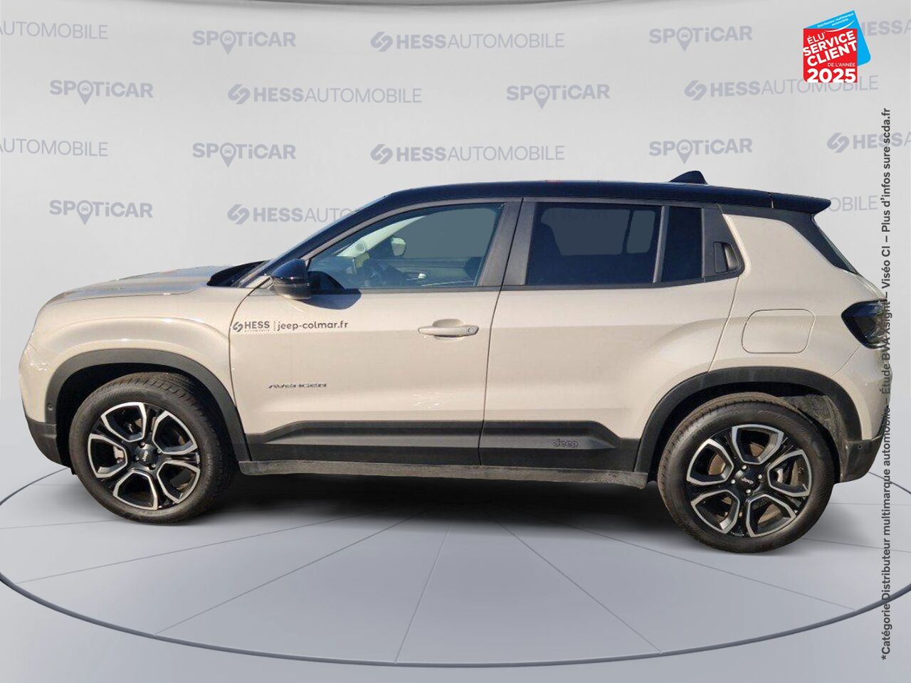 Véhicule d'occasion JEEP AVENGER ELECTRIQUE 156CH 115KW SUMMIT chez Nissan Belfort