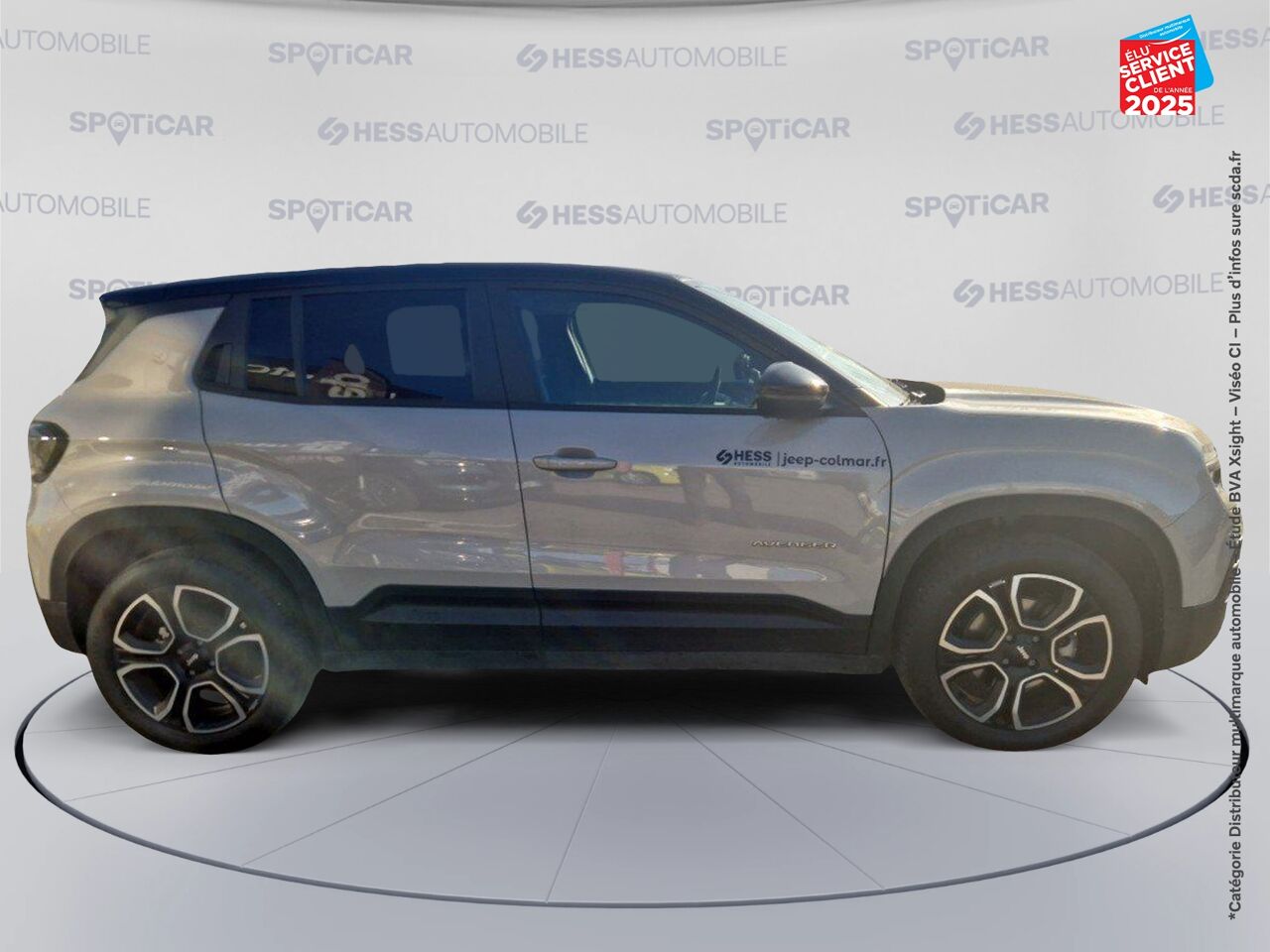 Véhicule d'occasion JEEP AVENGER ELECTRIQUE 156CH 115KW SUMMIT chez Nissan Belfort