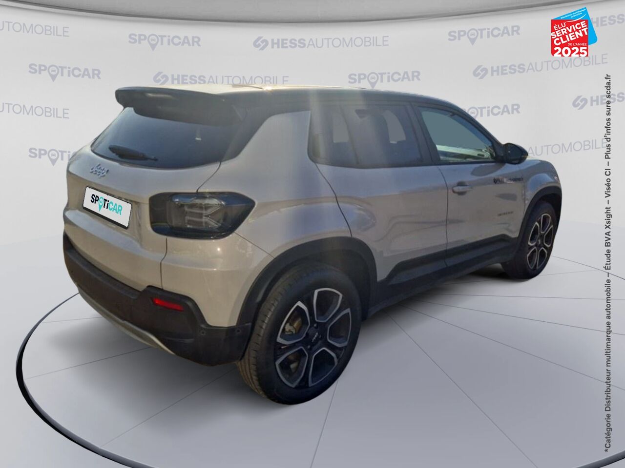 Véhicule d'occasion JEEP AVENGER ELECTRIQUE 156CH 115KW SUMMIT chez Nissan Belfort