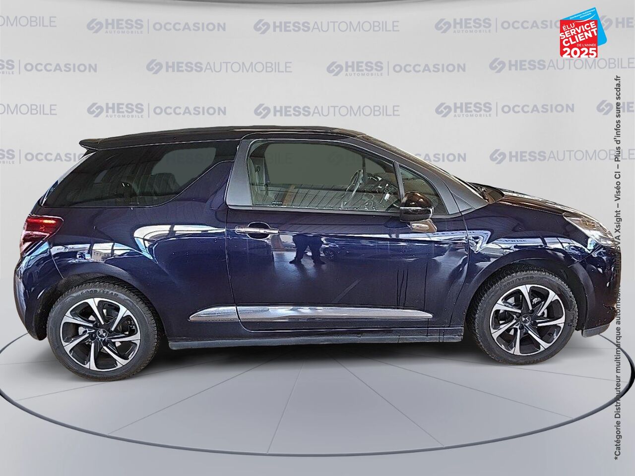 Véhicule d'occasion DS DS 3 CABRIO PURETECH 110CH SO CHIC SS chez Renault Sélestat