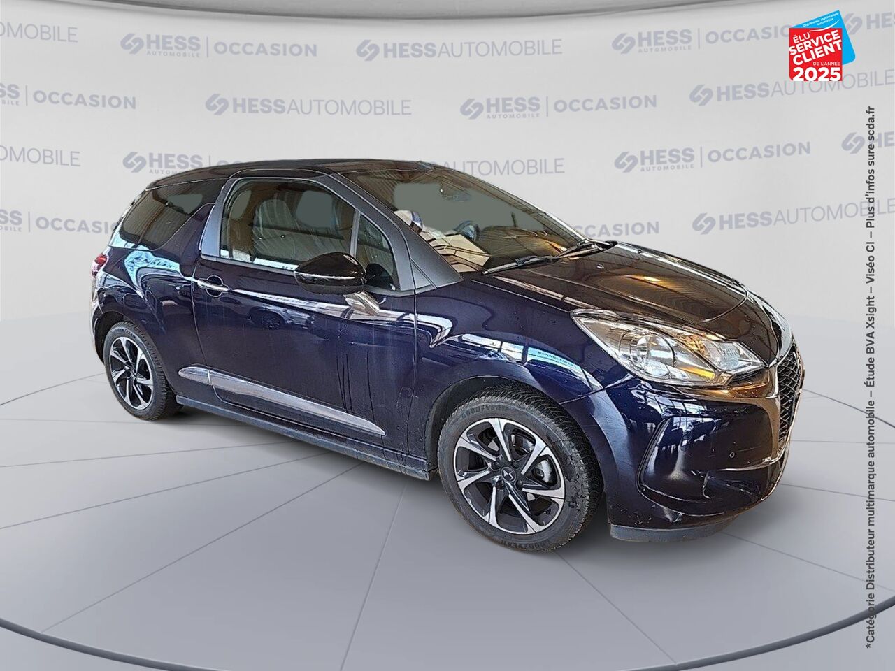 Véhicule d'occasion DS DS 3 CABRIO PURETECH 110CH SO CHIC SS chez Renault Sélestat