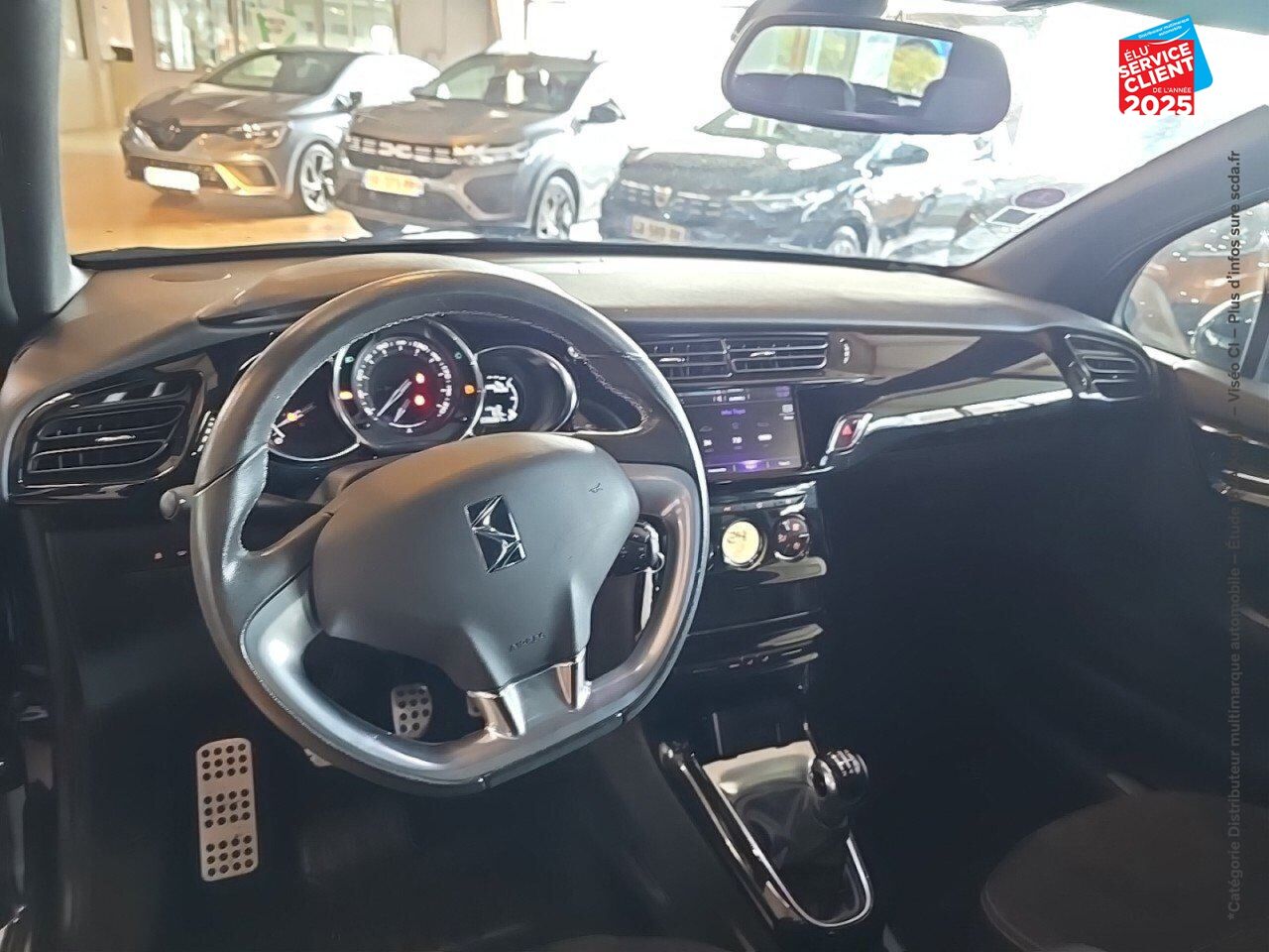 Véhicule d'occasion DS DS 3 CABRIO PURETECH 110CH SO CHIC SS chez Renault Sélestat