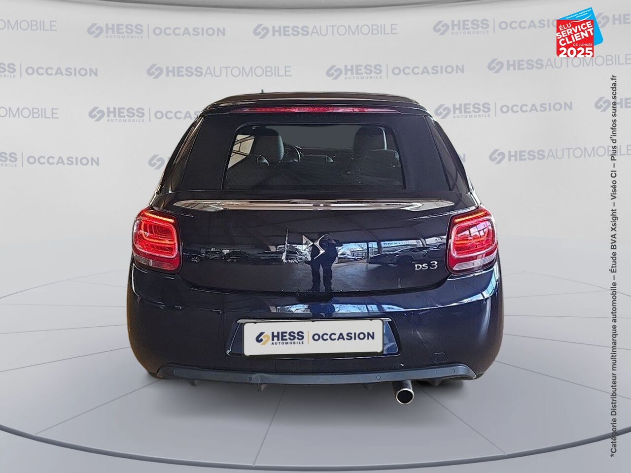 Véhicule d'occasion DS DS 3 CABRIO PURETECH 110CH SO CHIC SS chez Renault Sélestat