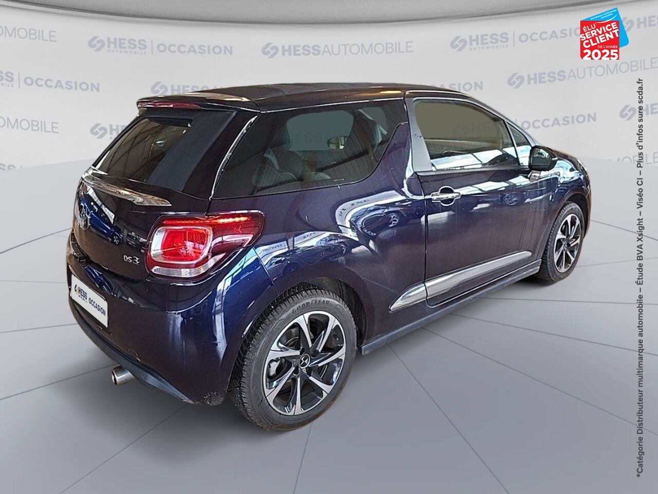 Véhicule d'occasion DS DS 3 CABRIO PURETECH 110CH SO CHIC SS chez Renault Sélestat