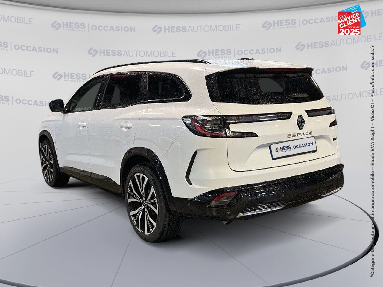 Véhicule d'occasion RENAULT ESPACE 1.2 E-TECH FULL HYBRID 200CH ICONIC 7 PLACES chez Toyota Thionville