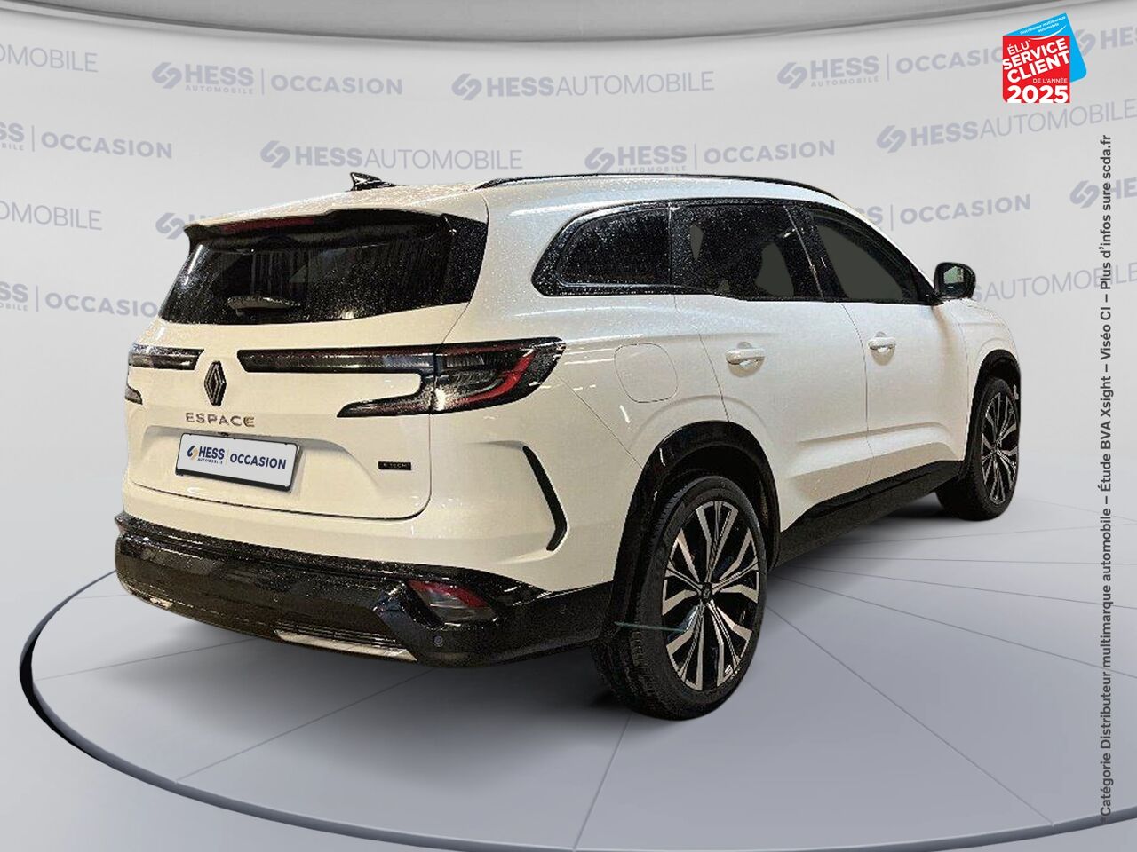Véhicule d'occasion RENAULT ESPACE 1.2 E-TECH FULL HYBRID 200CH ICONIC 7 PLACES chez Toyota Thionville