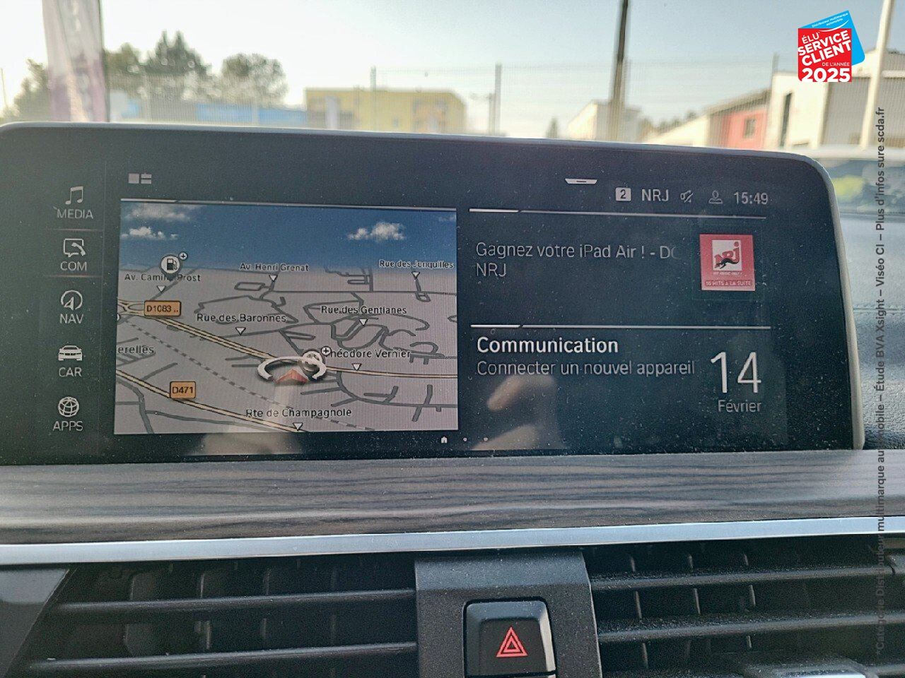 Véhicule d'occasion BMW X3 XDRIVE30DA 286CH LUXURY chez MINI Besançon