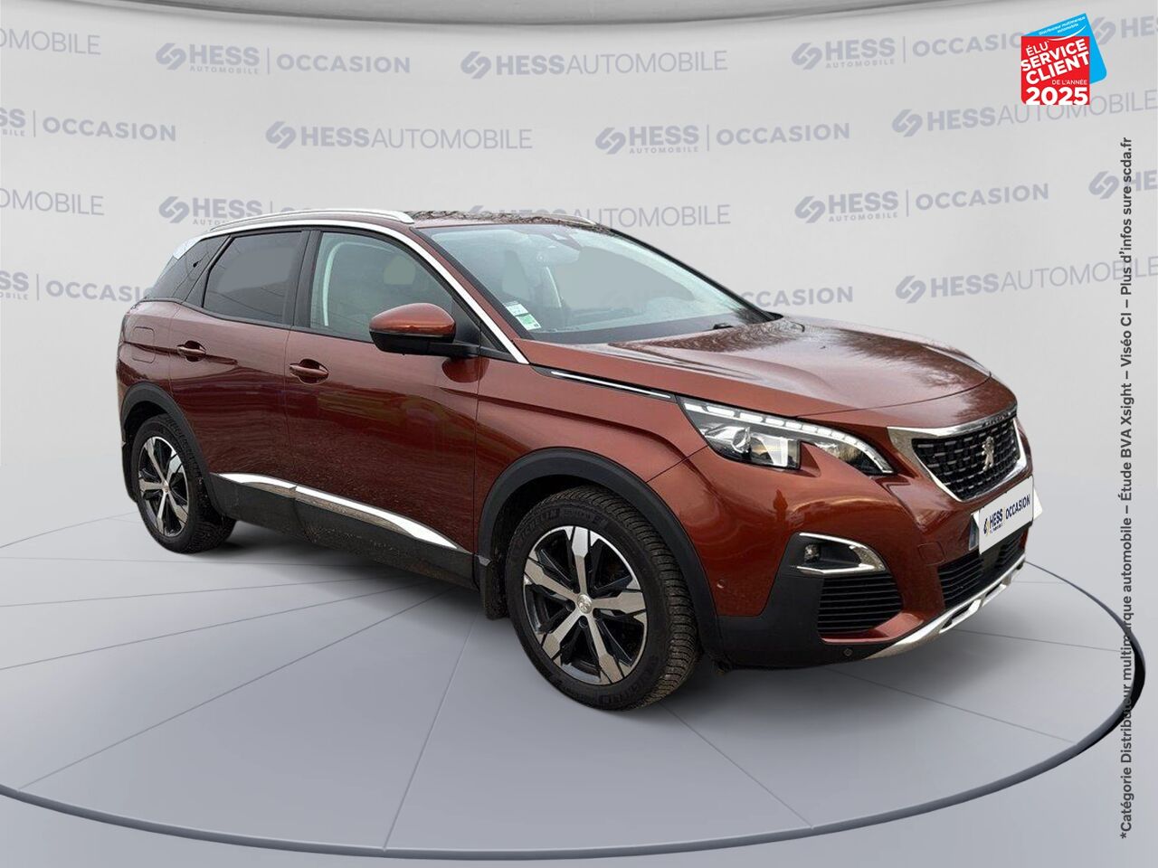 Véhicule d'occasion PEUGEOT 3008 1.2 PURETECH 130CH ALLURE SS chez Hyundai Epernay