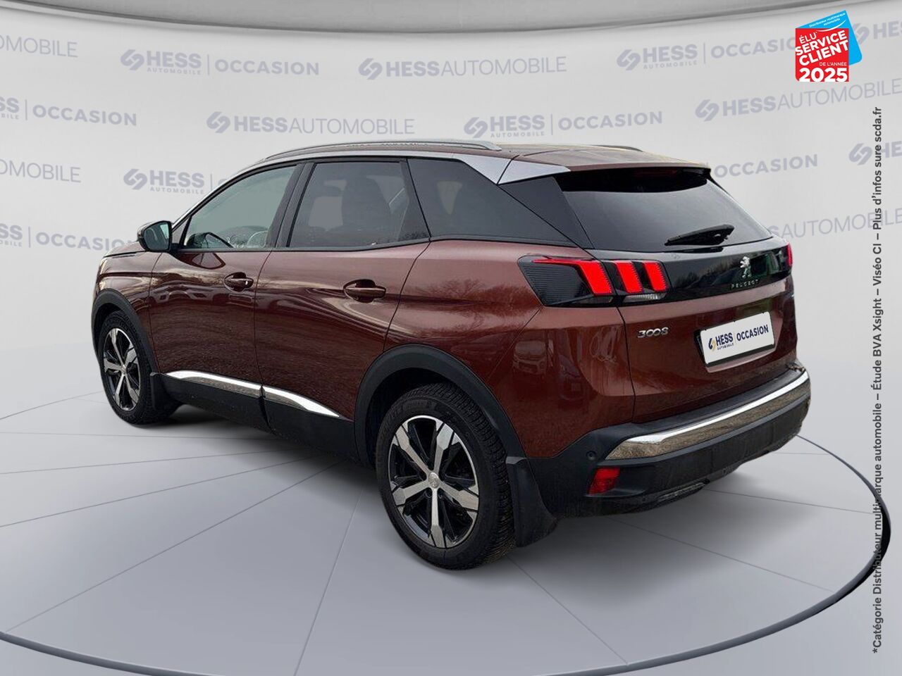 Véhicule d'occasion PEUGEOT 3008 1.2 PURETECH 130CH ALLURE SS chez Hyundai Epernay