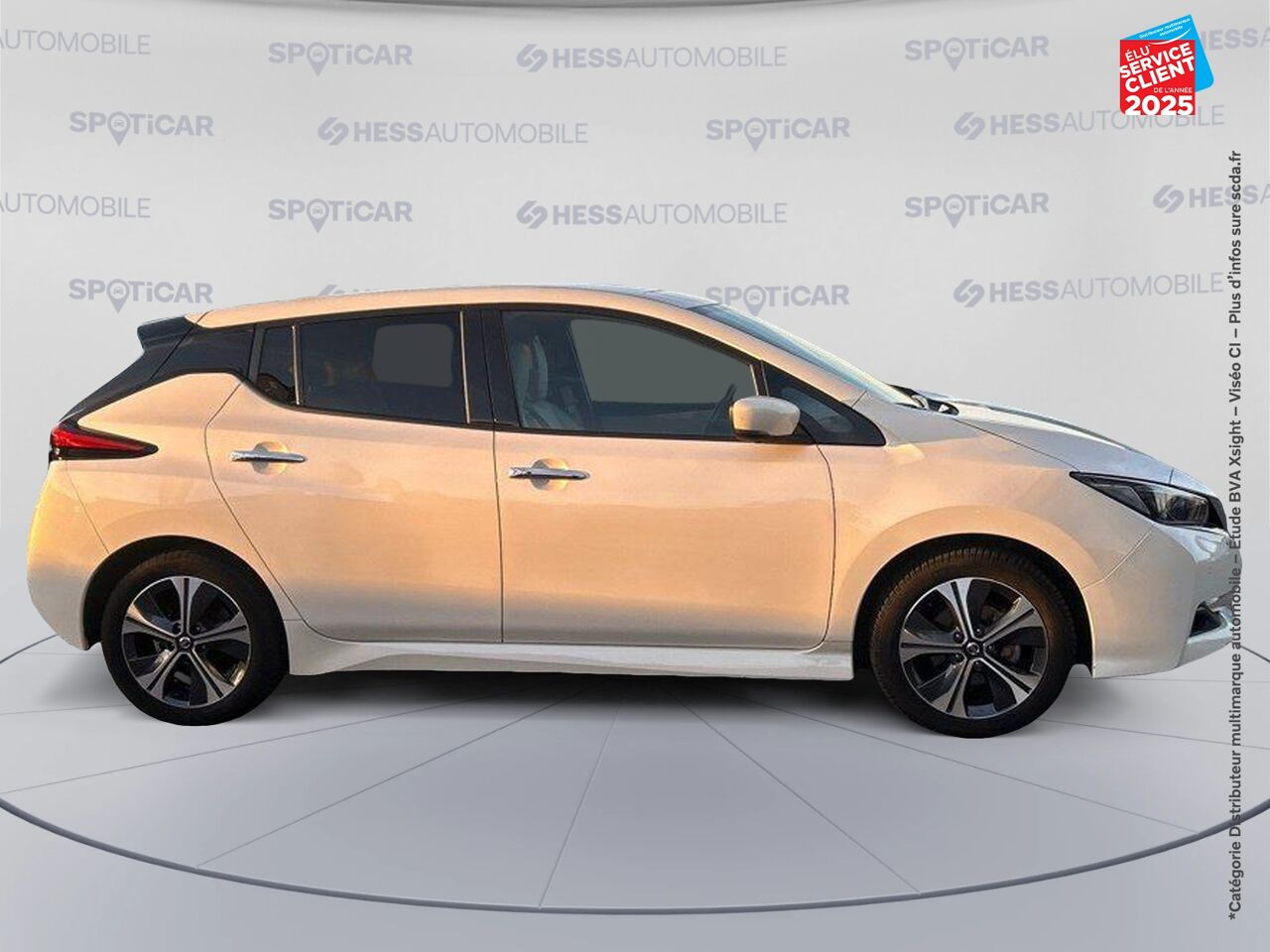 Véhicule d'occasion NISSAN LEAF 150CH 40KWH N-CONNECTA 21 chez Hyundai Reims