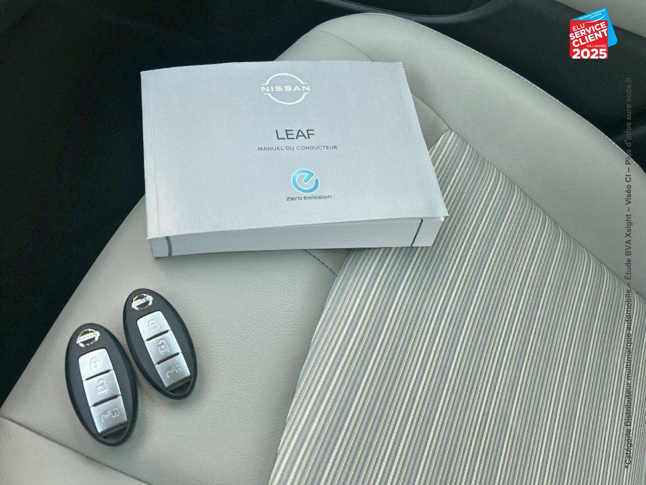 Véhicule d'occasion NISSAN LEAF 150CH 40KWH N-CONNECTA 21 chez Hyundai Reims