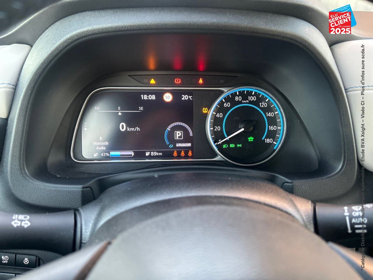 Véhicule d'occasion NISSAN LEAF 150CH 40KWH N-CONNECTA 21 chez Hyundai Reims