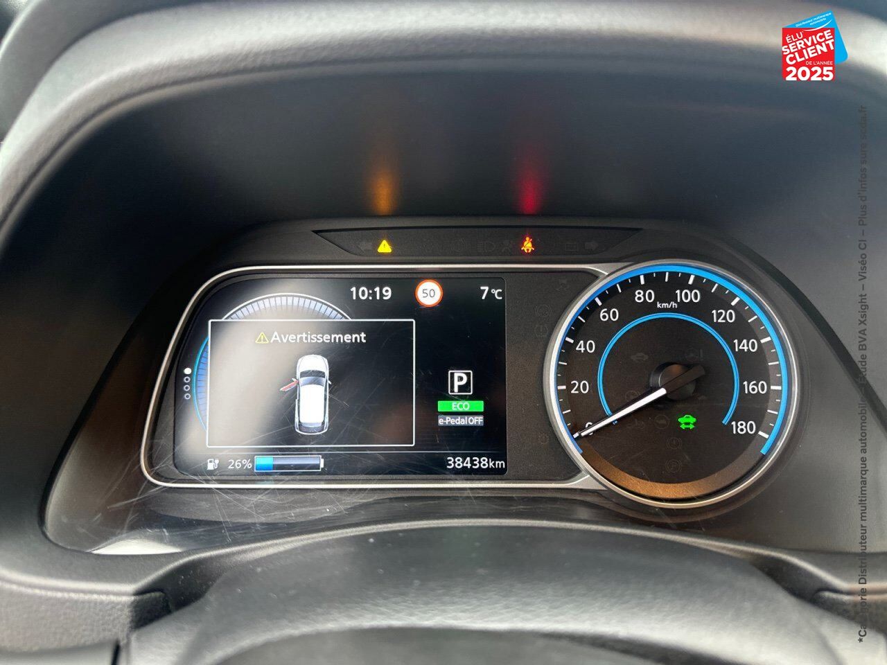 Véhicule d'occasion NISSAN LEAF 150CH 40KWH ACENTA 21.5 chez Nissan Dijon