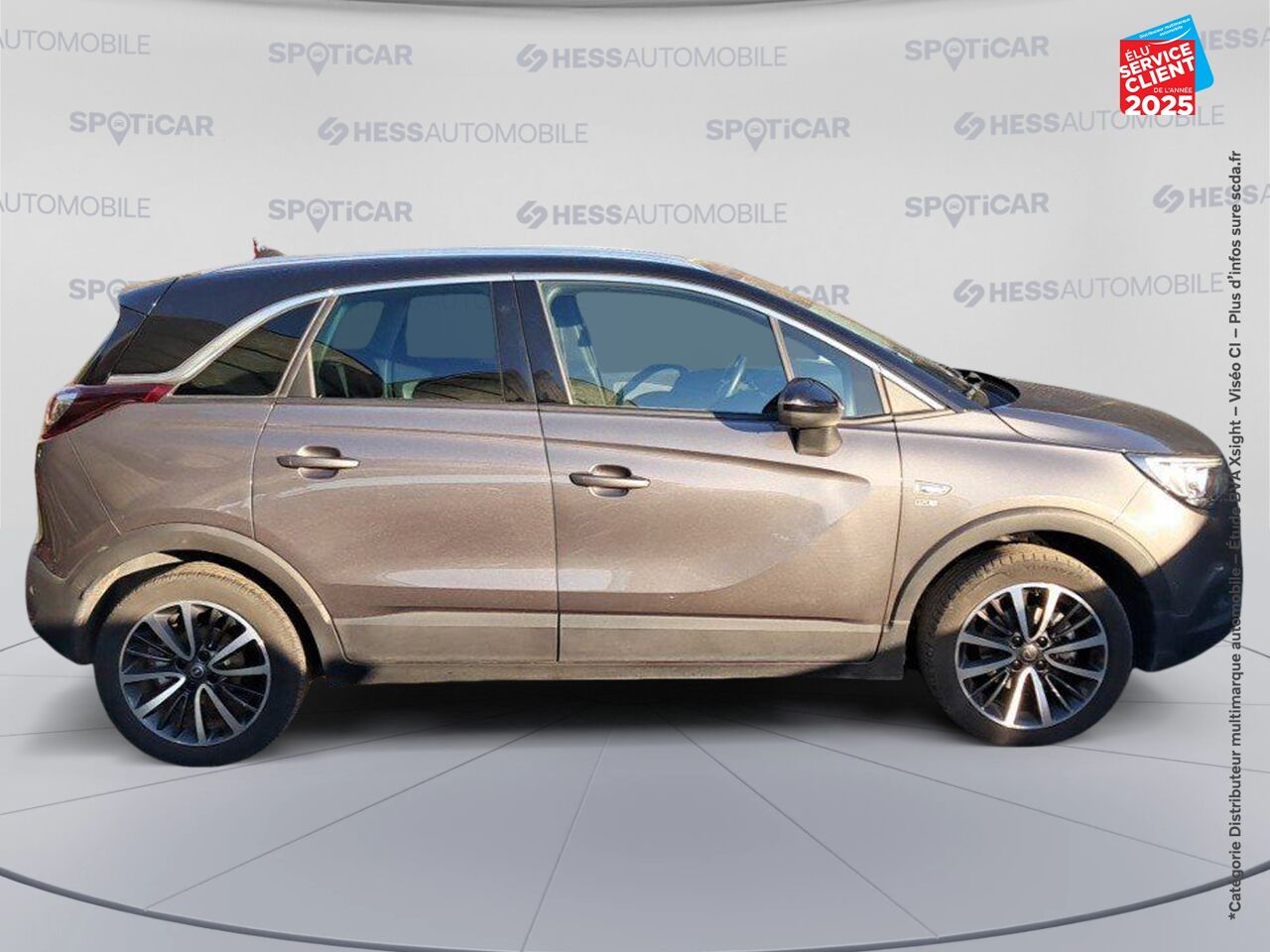 Véhicule d'occasion OPEL CROSSLAND X 1.2 TURBO 110CH ELEGANCE EURO 6D-T GPS CAMERA chez Toyota Thionville