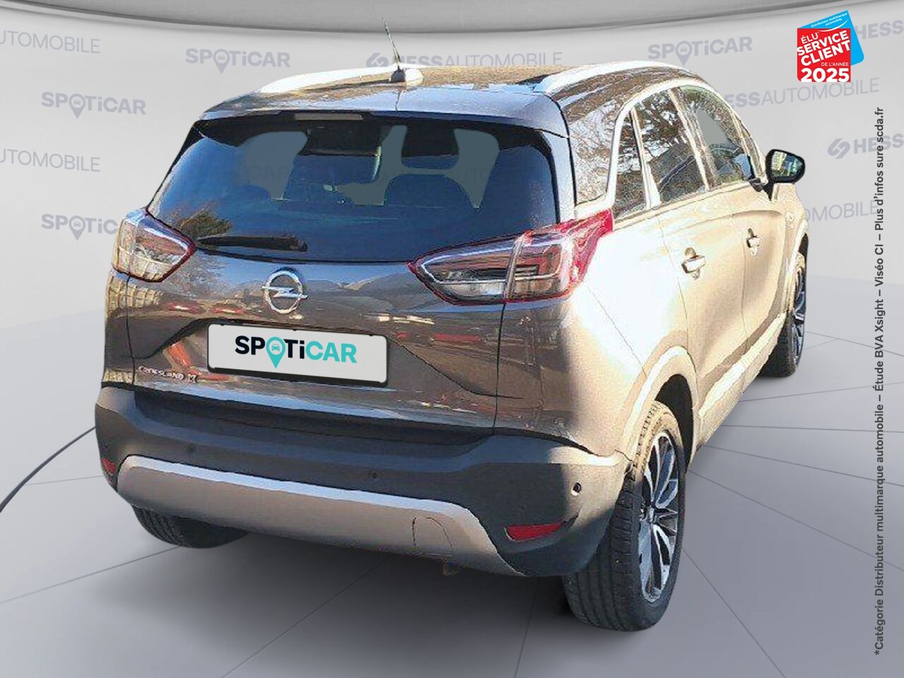 Véhicule d'occasion OPEL CROSSLAND X 1.2 TURBO 110CH ELEGANCE EURO 6D-T GPS CAMERA chez Toyota Thionville