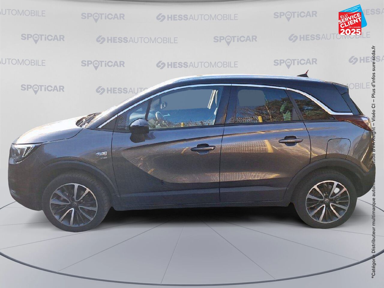 Véhicule d'occasion OPEL CROSSLAND X 1.2 TURBO 110CH ELEGANCE EURO 6D-T GPS CAMERA chez Toyota Thionville