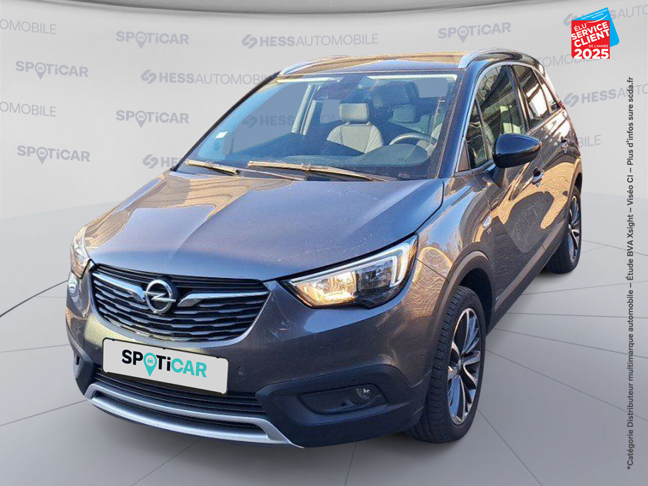 Véhicule d'occasion OPEL CROSSLAND X 1.2 TURBO 110CH ELEGANCE EURO 6D-T GPS CAMERA chez Toyota Thionville