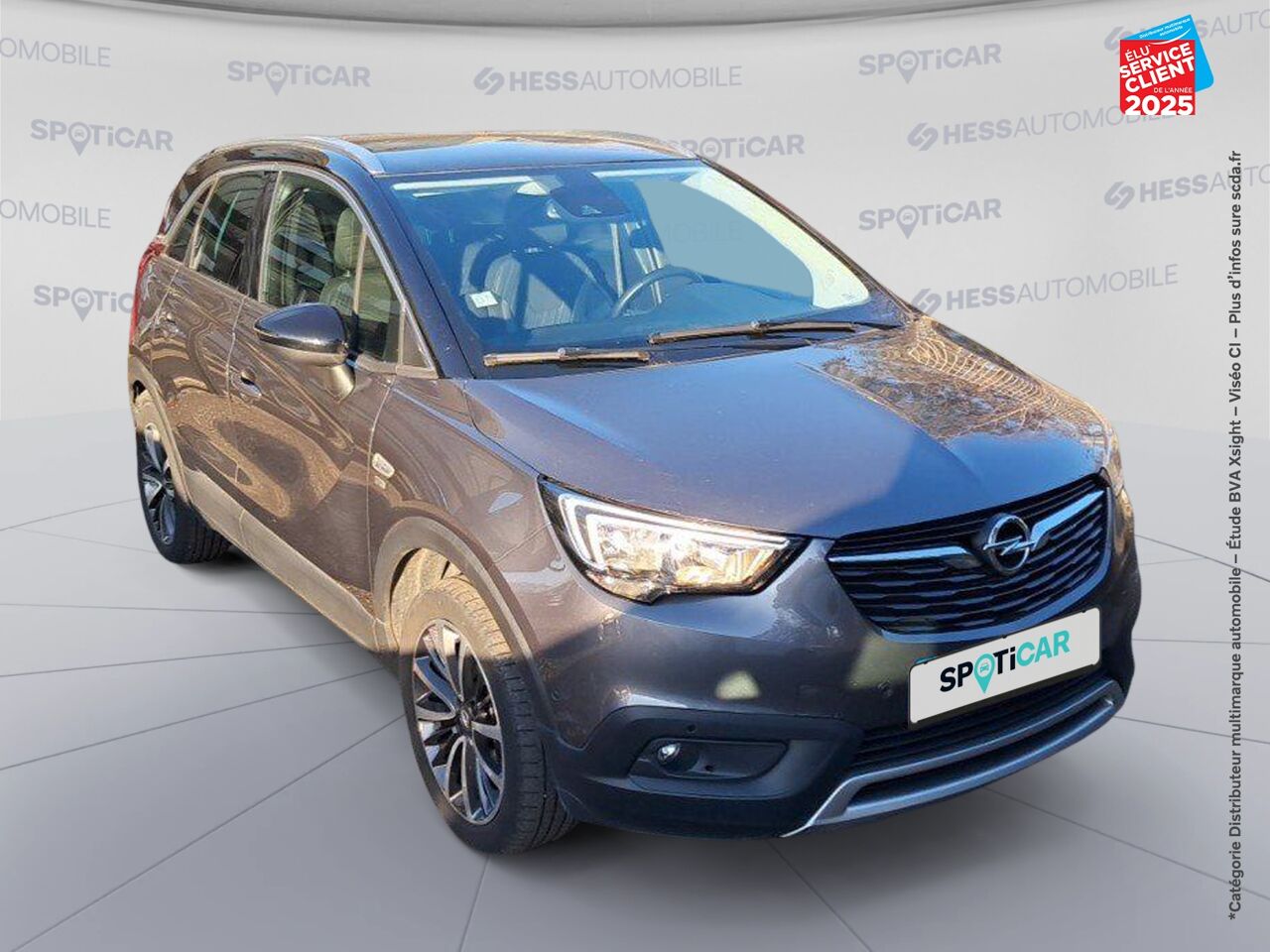 Véhicule d'occasion OPEL CROSSLAND X 1.2 TURBO 110CH ELEGANCE EURO 6D-T GPS CAMERA chez Toyota Thionville