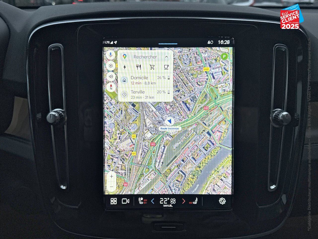 Véhicule d'occasion VOLVO C40 RECHARGE EXTENDED RANGE 252CH ULTIMATE chez Volvo Strasbourg