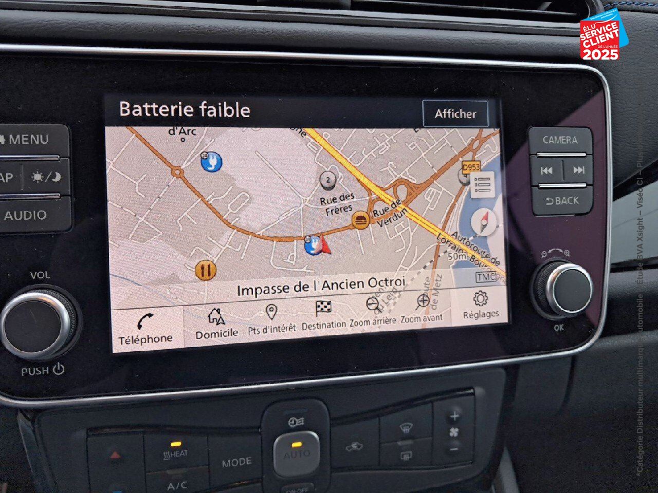 Véhicule d'occasion NISSAN LEAF 150CH 40KWH N-CONNECTA 21 chez Nissan Colmar