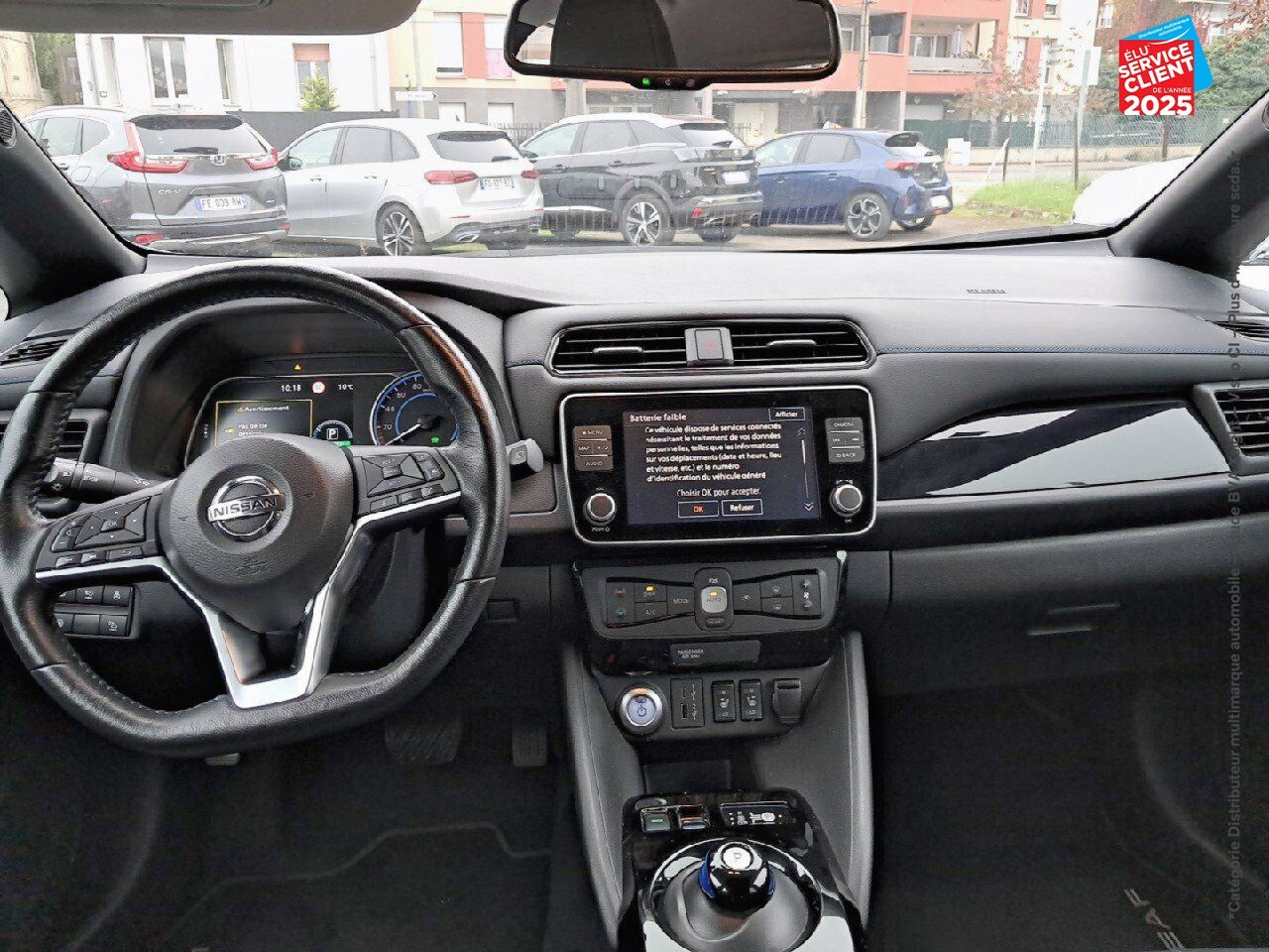 Véhicule d'occasion NISSAN LEAF 150CH 40KWH N-CONNECTA 21 chez Nissan Colmar