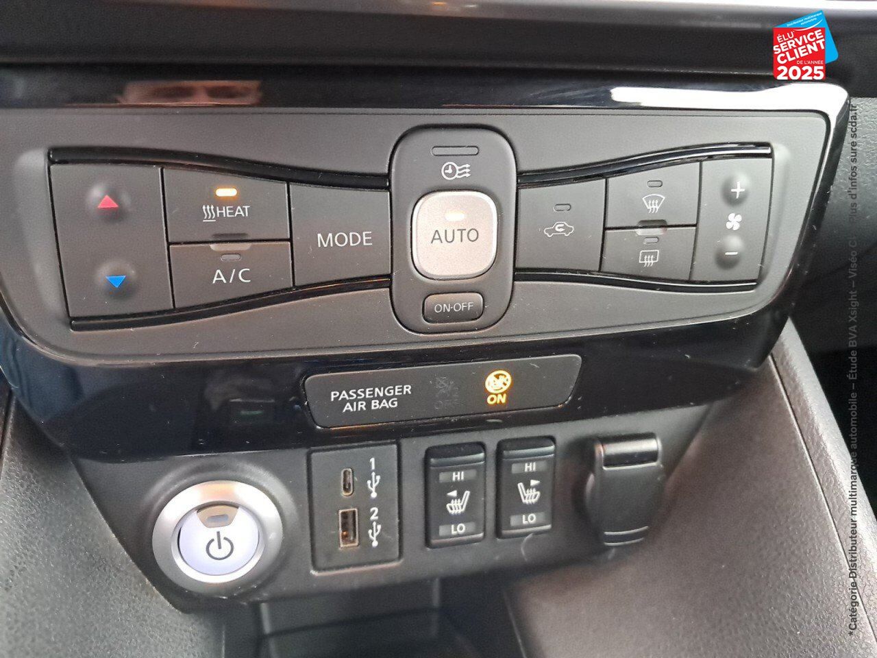 Véhicule d'occasion NISSAN LEAF 150CH 40KWH N-CONNECTA 21 chez Nissan Colmar