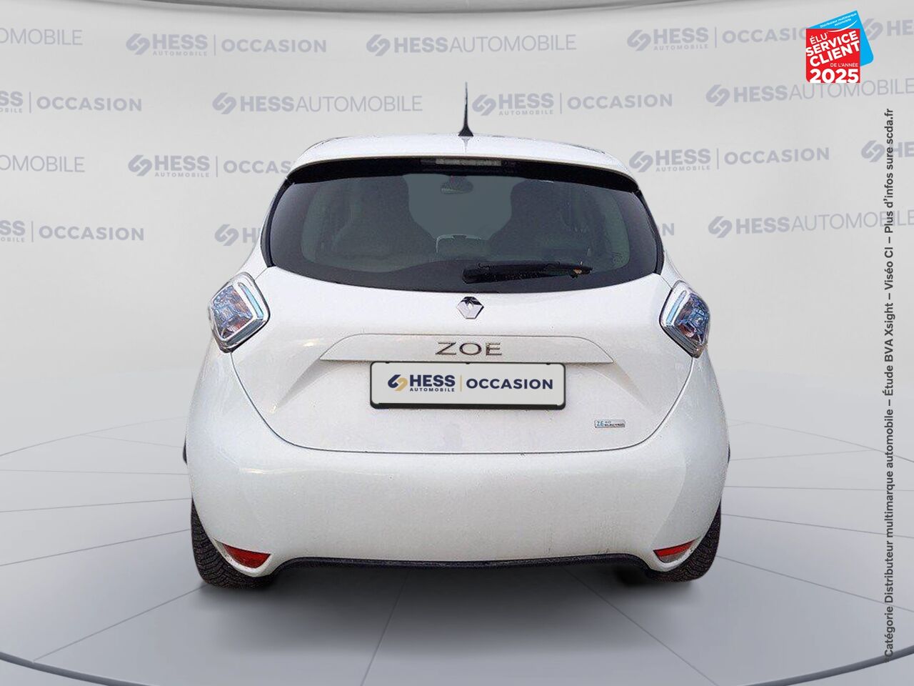 Véhicule d'occasion RENAULT ZOE ZEN CHARGE NORMALE R90 MY19 GPS chez Renault Belfort