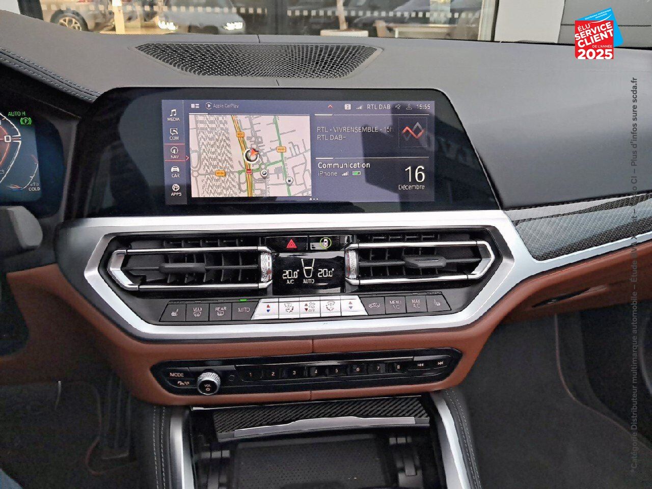 Véhicule d'occasion BMW SERIE 4 CABRIOLET M440IA XDRIVE 374CH SIEGES CHAUF/CUIR VOLANT CHAUF CAMERA H/KARDON HUD chez Renault Colmar