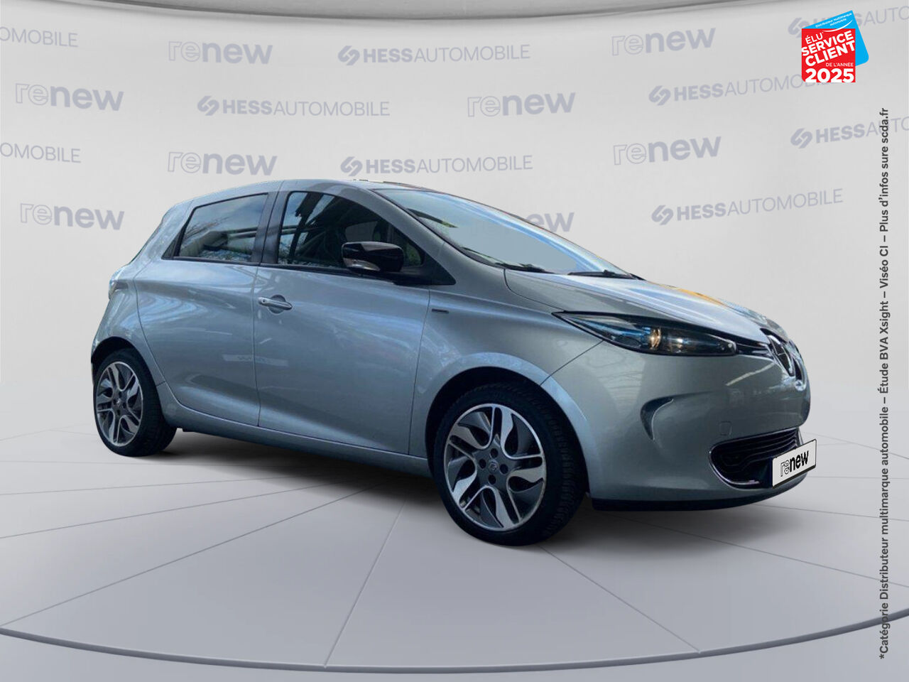 Véhicule d'occasion RENAULT ZOE EDITION ONE R110 MY19 SIEGES CUIR GPS CAMERA BOSE chez Renault Saint-Louis