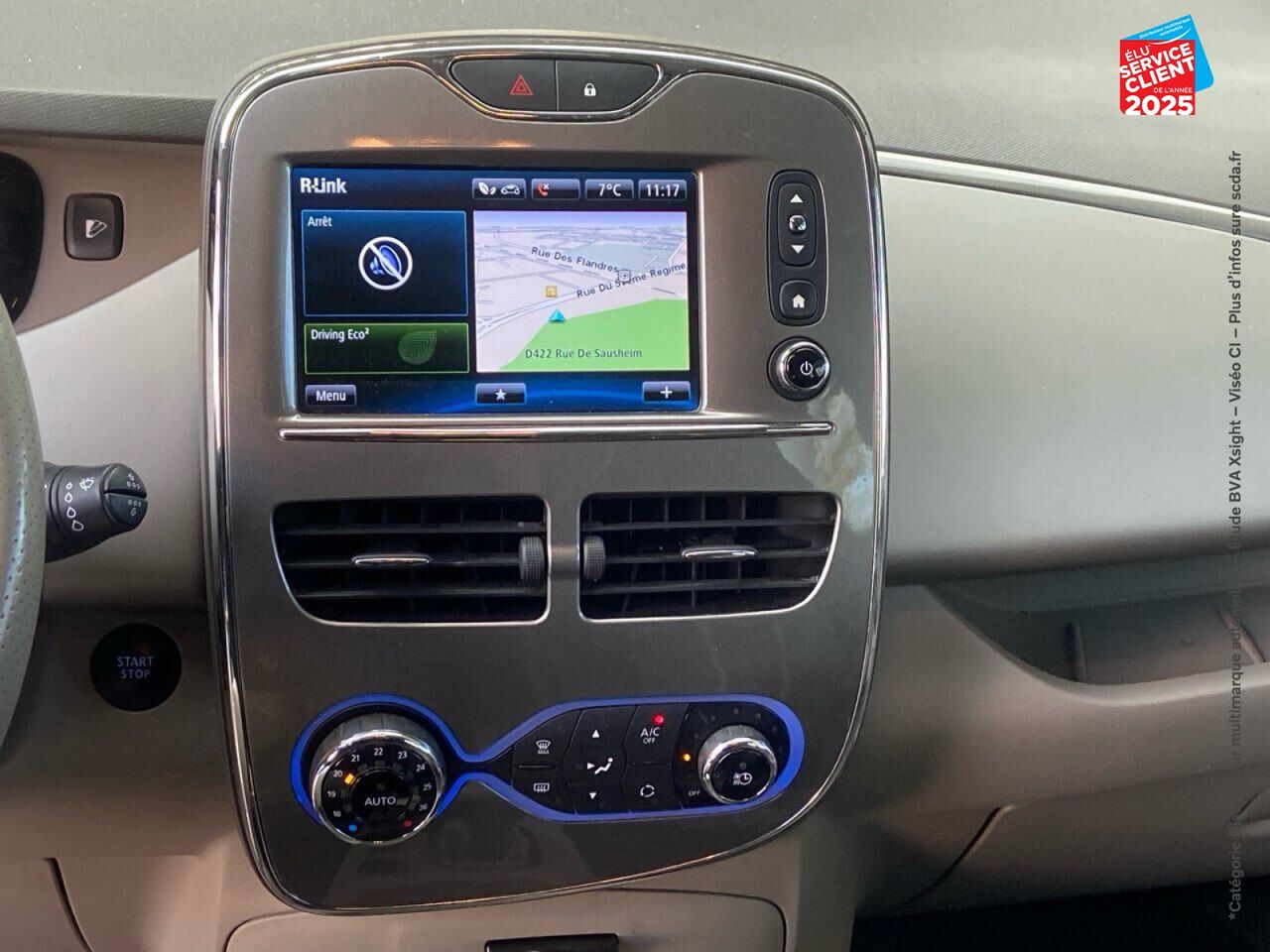Véhicule d'occasion RENAULT ZOE EDITION ONE R110 MY19 SIEGES CUIR GPS CAMERA BOSE chez Renault Saint-Louis