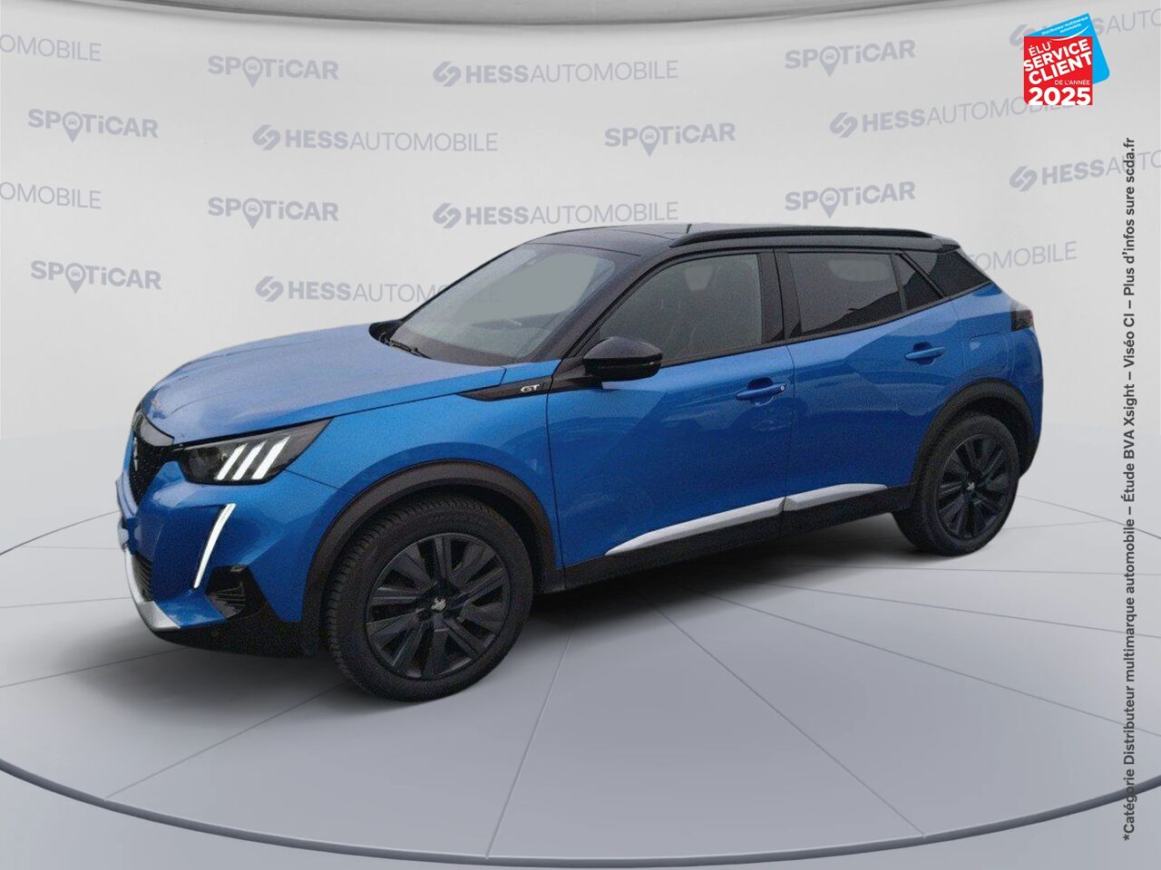 Véhicule d'occasion PEUGEOT 2008 1.2 PURETECH 155CH SS GT EAT8 chez Dacia Belfort