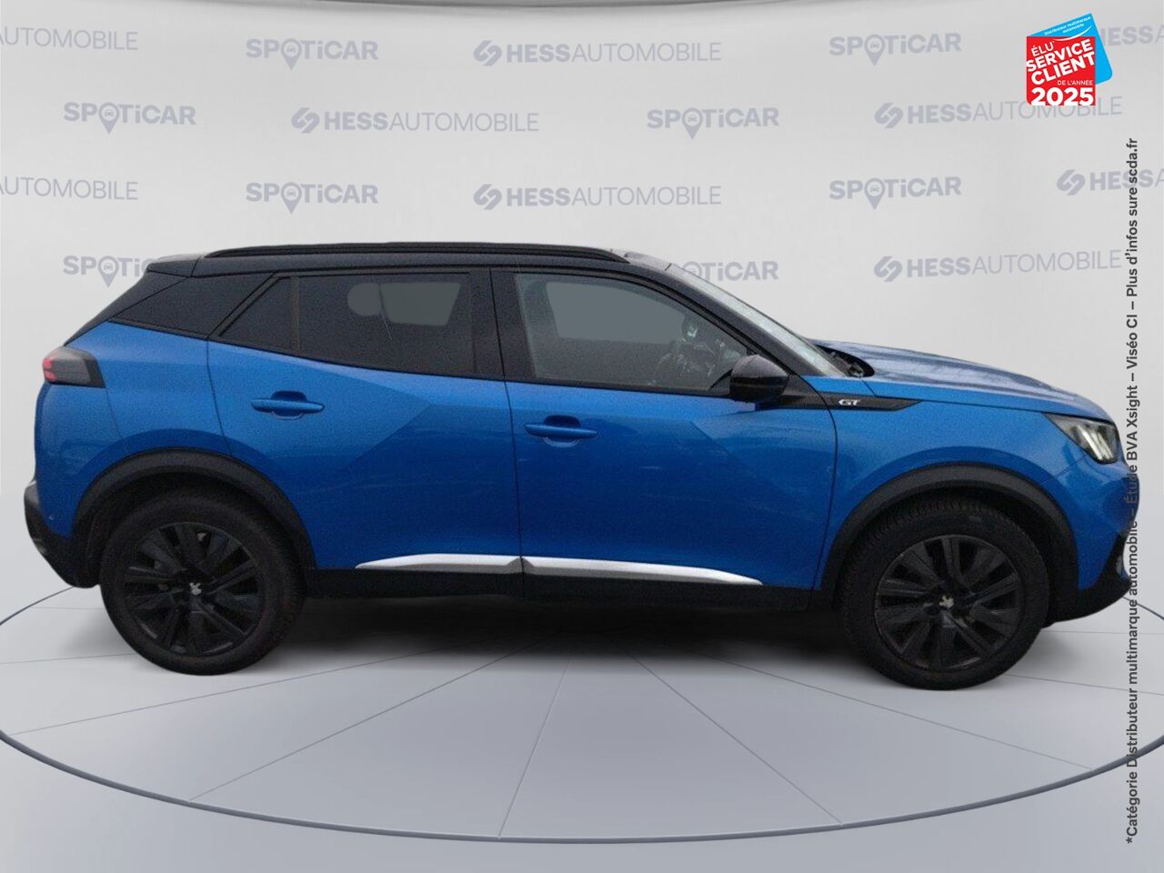 Véhicule d'occasion PEUGEOT 2008 1.2 PURETECH 155CH SS GT EAT8 chez Dacia Belfort