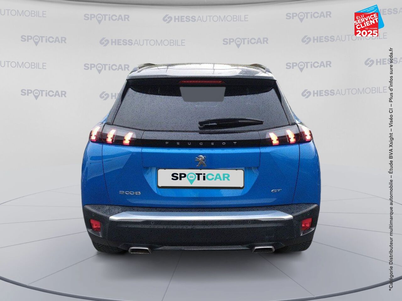 Véhicule d'occasion PEUGEOT 2008 1.2 PURETECH 155CH SS GT EAT8 chez Dacia Belfort