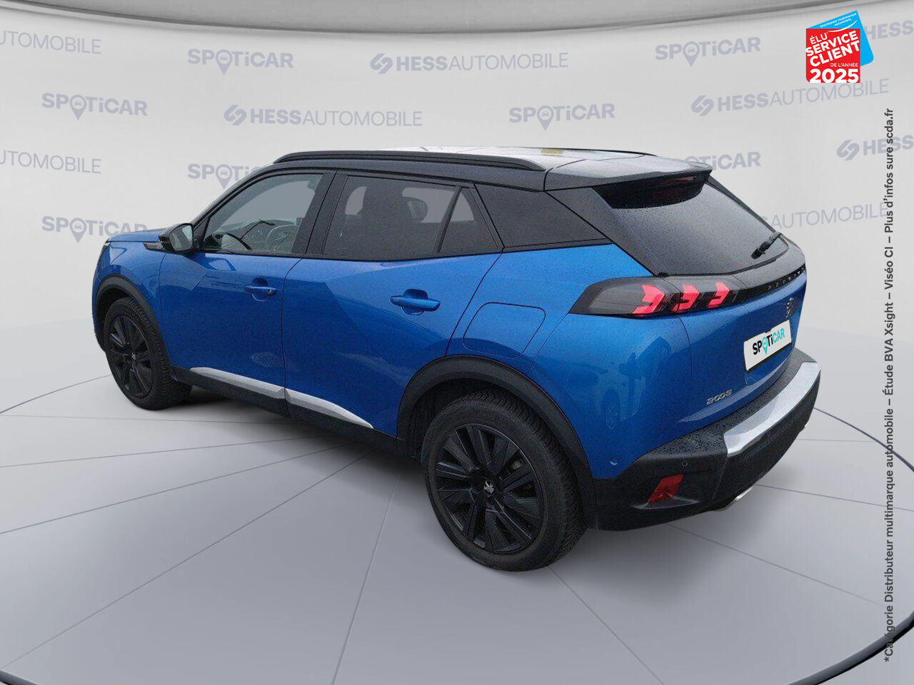 Véhicule d'occasion PEUGEOT 2008 1.2 PURETECH 155CH SS GT EAT8 chez Dacia Belfort