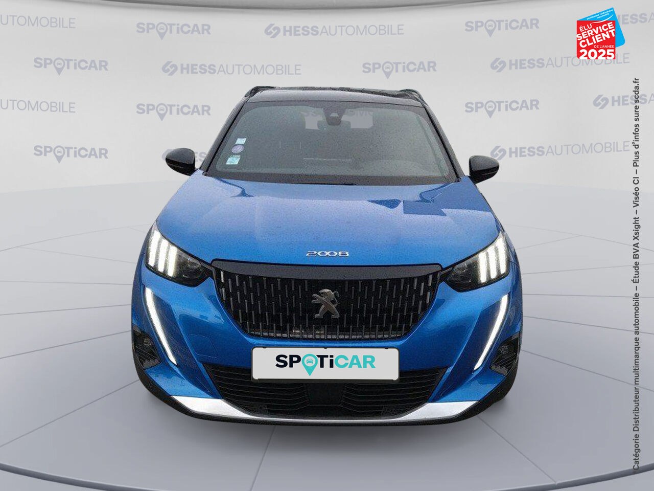 Véhicule d'occasion PEUGEOT 2008 1.2 PURETECH 155CH SS GT EAT8 chez Dacia Belfort