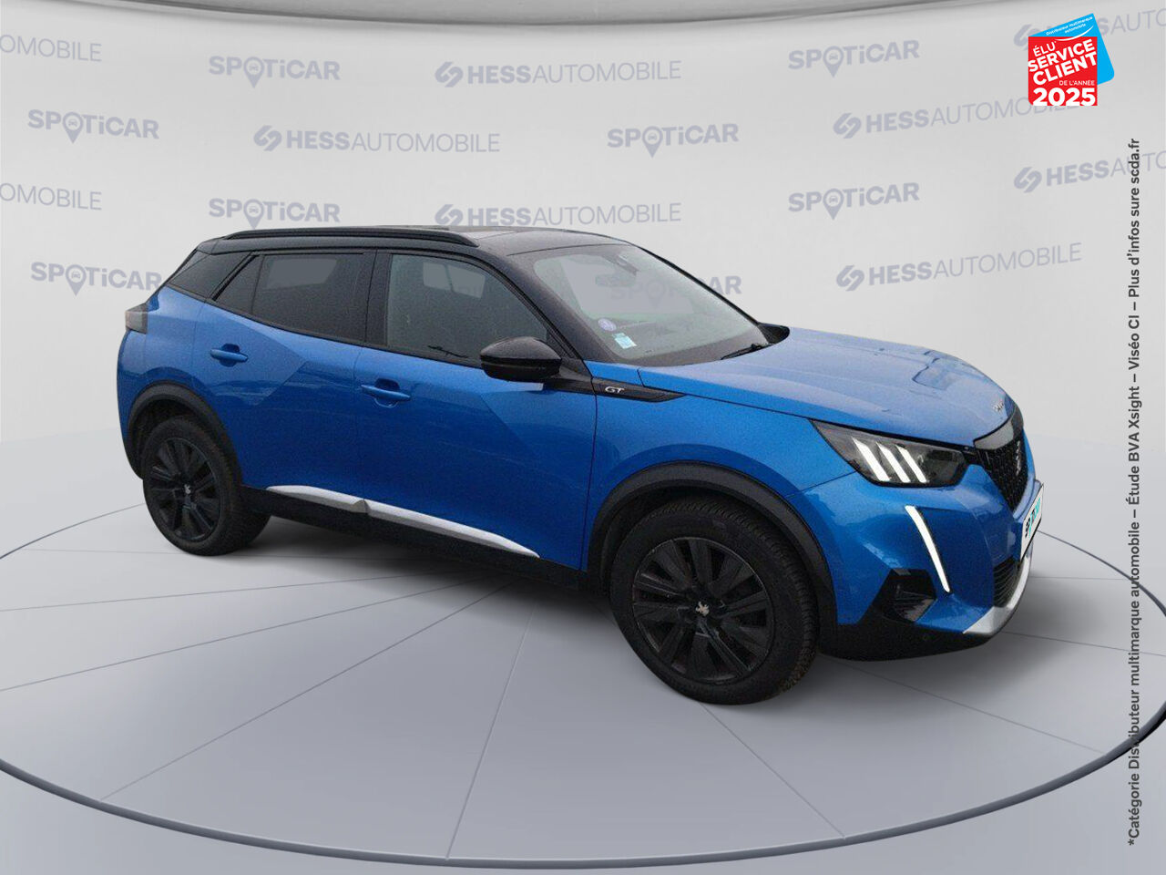 Véhicule d'occasion PEUGEOT 2008 1.2 PURETECH 155CH SS GT EAT8 chez Dacia Belfort