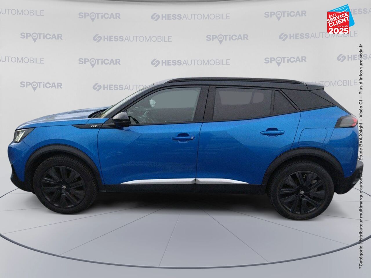 Véhicule d'occasion PEUGEOT 2008 1.2 PURETECH 155CH SS GT EAT8 chez Dacia Belfort