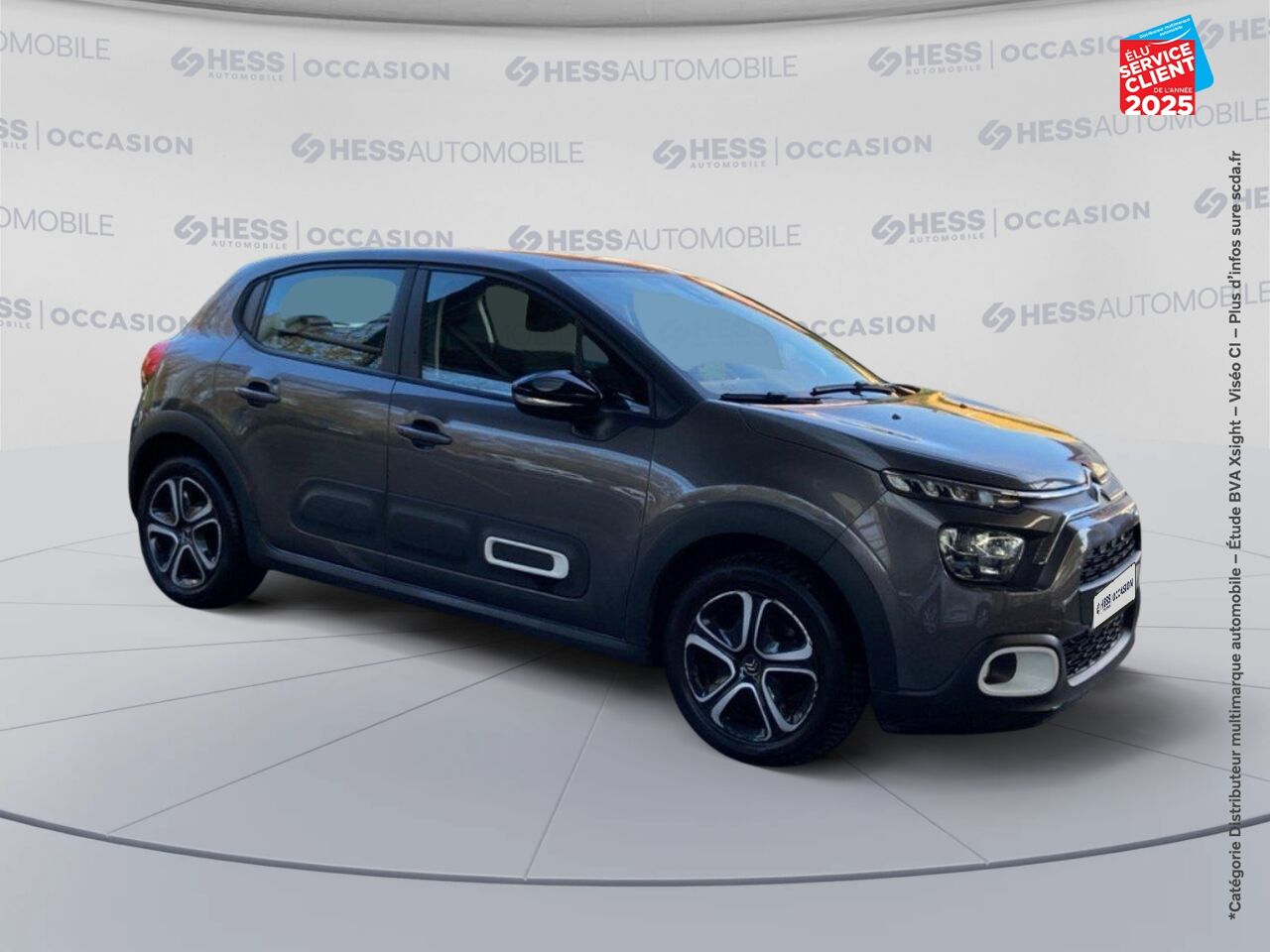 Véhicule d'occasion CITROEN C3 PURETECH 110CH FEEL SS E6.D chez Toyota Sarreguemines