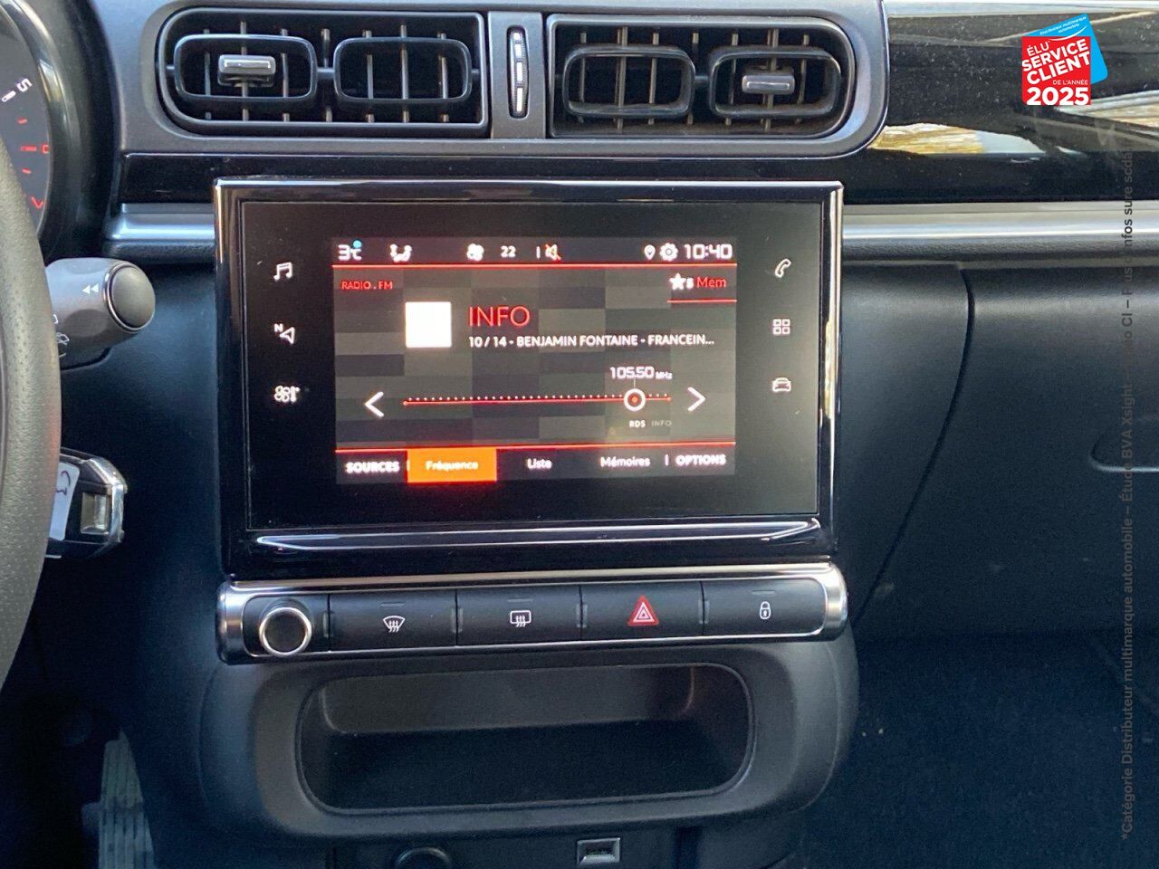 Véhicule d'occasion CITROEN C3 PURETECH 110CH FEEL SS E6.D chez Toyota Sarreguemines